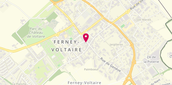 Plan de Voltaire Immobilier, 7 Grand' Rue, 01210 Ferney-Voltaire