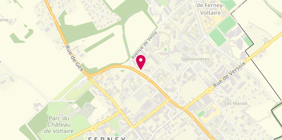 Plan de Immo de France-Ain, 76 avenue du Jura, 01210 Ferney-Voltaire