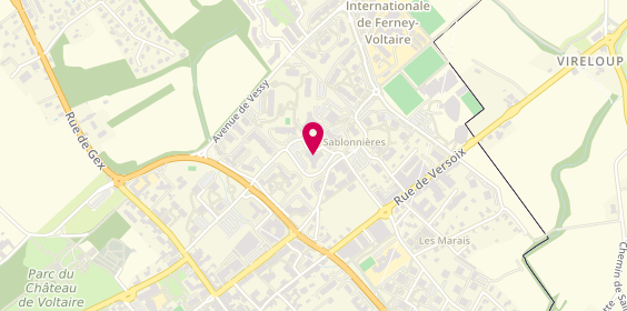 Plan de IFIC Immobilier, 13A Chem. Du Levant, 01210 Ferney-Voltaire