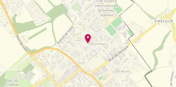 Plan de BC Immobilier, 13 Bis chemin du Levant, 01210 Ferney-Voltaire