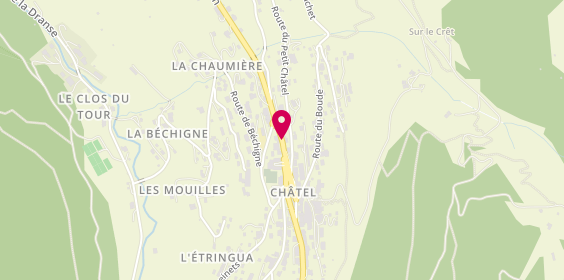 Plan de Immobilière du Val d'Abondance, 165 Route Thonon, 74390 Châtel
