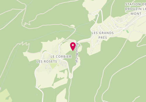 Plan de Drouzin Immobilier, Le Col du Corbier
4725 Route du Col, 74430 Le Biot