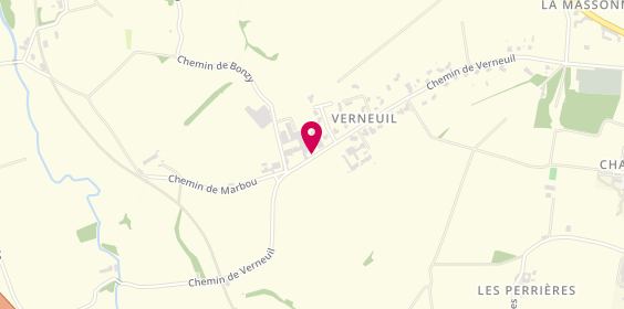 Plan de Céline Dureux Immobilier, 1188 chemin de Verneuil, 71850 Charnay-lès-Mâcon