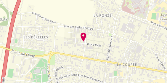 Plan de Plan A Immobilier, 16 Place de l'Europe, 71850 Charnay-lès-Mâcon