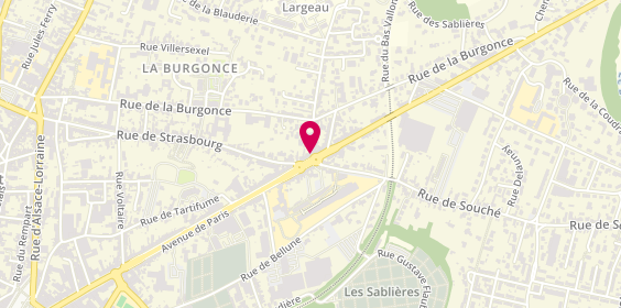 Plan de Stephane Plaza Immobilier, 203 avenue de Paris, 79000 Niort