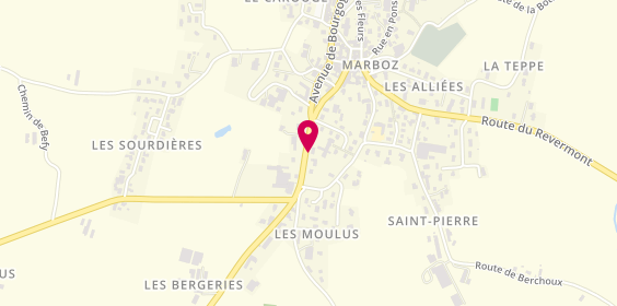 Plan de Guyon Janin Immobilier, 138 avenue de Bourgogne, 01851 Marboz
