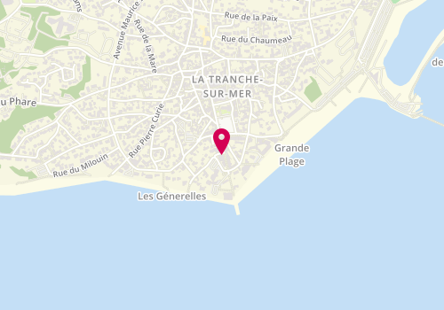 Plan de L'Adresse, 46 avenue de la Plage, 85360 La Tranche-sur-Mer
