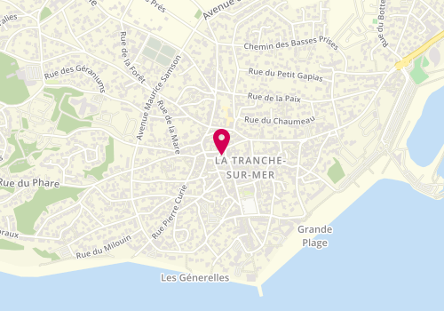 Plan de Météo Immobilier, 2 Aristide Briand, 85360 La Tranche-sur-Mer