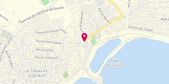 Plan de Agence de la Plage, 16 Rue du Perthuis Breton, 85360 La Tranche-sur-Mer