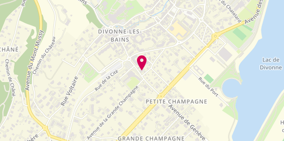 Plan de Home'nest, 269 avenue de Genève, 01220 Divonne-les-Bains