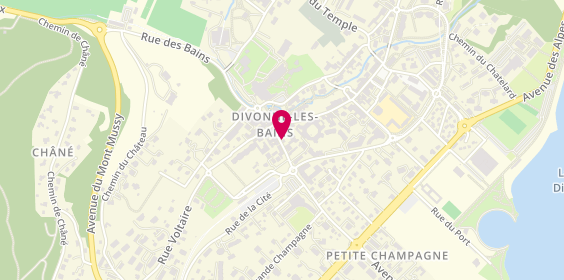 Plan de BARNES, 59 avenue de Genève, 01220 Divonne-les-Bains