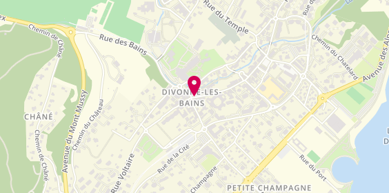 Plan de Divonne Immobilier, 1 Grande Rue, 01220 Divonne-les-Bains