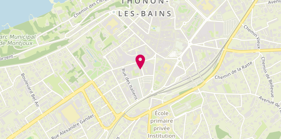 Plan de David LASSERRE Keymex, 5 Rue François Morel, 74200 Thonon-les-Bains