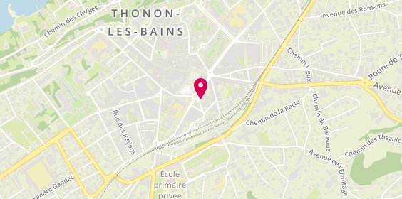 Plan de Ab Constructions, 2 avenue de la Gare, 74200 Thonon-les-Bains
