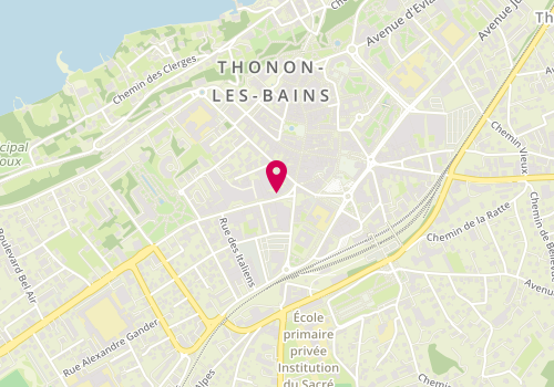 Plan de TiT immobilier, 13 place Jules Mercier, 74200 Thonon-les-Bains