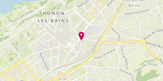 Plan de 1 Bd Georges Andrier, 1 Boulevard Georges Andrier, 74200 Thonon-les-Bains