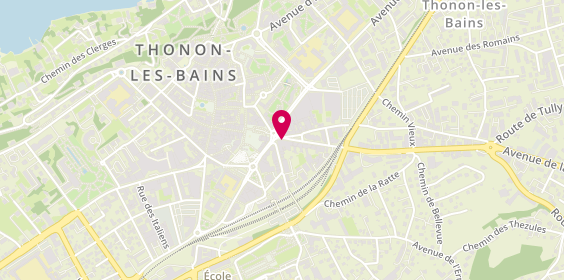 Plan de FONCIA | Agence Immobilière | Achat-Vente | Thonon-Les-Bains | Bd. Georges Andrier, 1 Boulevard Georges Andrier, 74200 Thonon-les-Bains