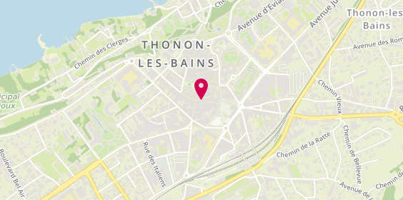 Plan de Agence Bochaton Immobilier Thonon, 6 Arts, 74200 Thonon-les-Bains