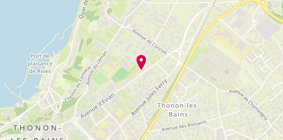 Plan de Mudry Immobilier, Résidence Helios, Lgt 001
26 avenue d'Evian, 74200 Thonon-les-Bains