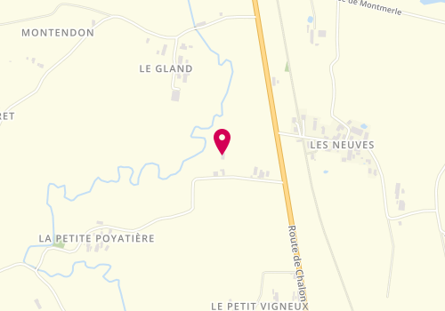 Plan de Nivault Immobilier, 196 chemin de la Petite Poyatière, 01340 Jayat
