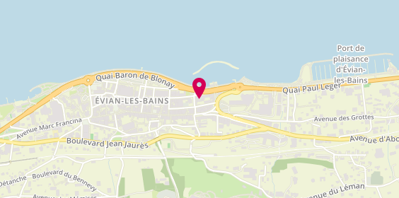 Plan de Barnes, 1 place du Port, 74500 Évian-les-Bains