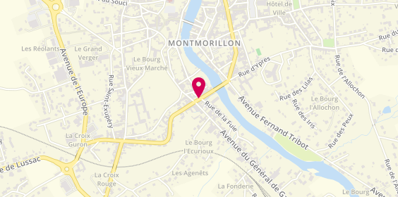 Plan de Beaux Villages Immobilier, 19 avenue de la République, 86500 Montmorillon