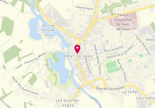 Plan de Top Immobilier, 26 Rue Maréchal de Lattre de Tassigny, 01190 Pont-de-Vaux