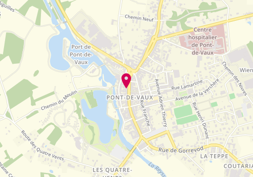 Plan de Laurent immobilier Pont de Vaux, 18 Rue Maréchal de Lattre de Tassigny, 01190 Pont-de-Vaux