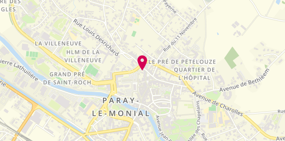 Plan de Neyrat Immobilier Paray-le-Monial, 3 Rue Dargaud, 71600 Paray-le-Monial