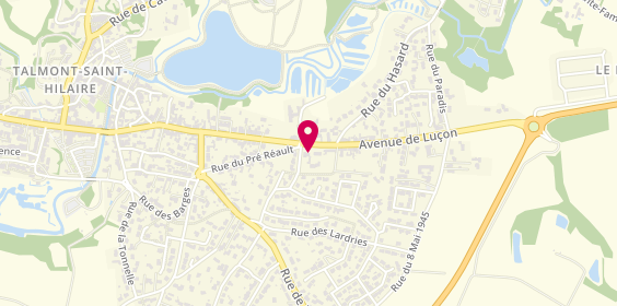 Plan de Agence Olonnaise, 191 avenue de Luçon, 85440 Talmont-Saint-Hilaire