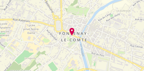 Plan de L'Adresse, 11 Bis Rue Georges Clémenceau, 85200 Fontenay-le-Comte