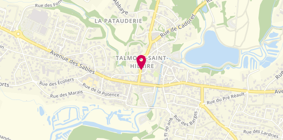 Plan de Agence Alpha Immobilier, 5 Rue du Château, 85440 Talmont-Saint-Hilaire