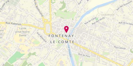 Plan de Fontenay Immobilier, 3 Rue des Drapiers, 85200 Fontenay-le-Comte