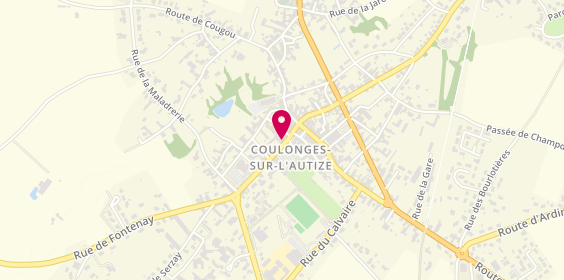 Plan de La Cle de Chez Vous, 13 Rue de Fontenay, 79160 Coulonges-sur-l'Autize