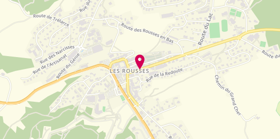 Plan de Agence Immo39 Les Rousses, 72 Route du Noirmont, 39220 Les Rousses