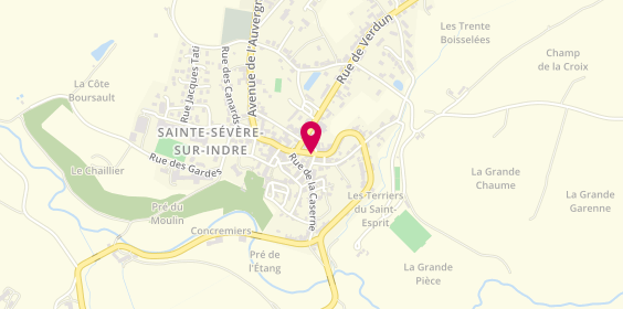 Plan de Attegia Immobilier, 38 Avenue d'Auvergne, 36160 Sainte-Sévère-sur-Indre
