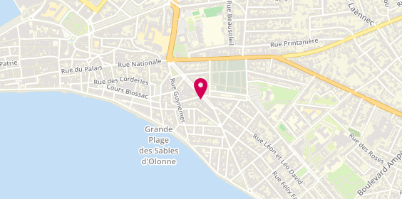 Plan de Aap Immobilier et Agence Aglibert-Piard, 75 Boulevard de Castelnau, 85100 Les Sables-d'Olonne