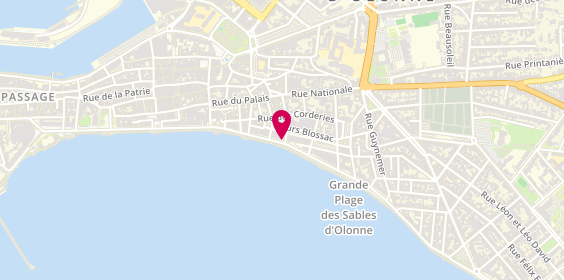 Plan de Agence Plage, 51 promenade Georges Clemenceau, 85100 Les Sables-d'Olonne