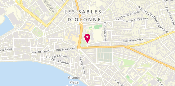 Plan de Agence Littoral, 130 Rue Printanière, 85100 Les Sables-d'Olonne