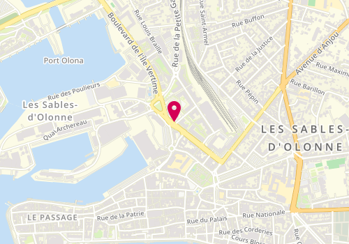 Plan de L'Office Immobilier, Résidence le Monceau
41 Rue Nicot, 85100 Les Sables-d'Olonne