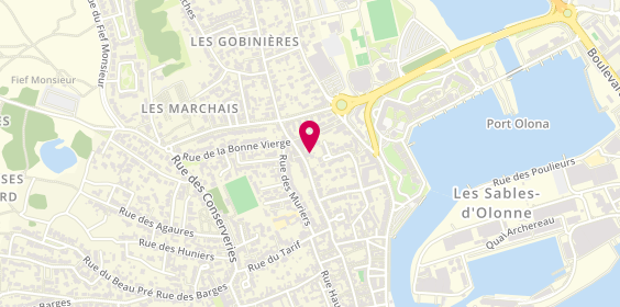 Plan de Patrick RICHAUD - Mandataire immobilier Youlive aux Sables d'Olonne, 36 Rue des Sauniers, 85100 Les Sables-d'Olonne