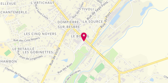 Plan de Labille Immobilier, 124 Place de la Bascule, 03290 Dompierre-sur-Besbre