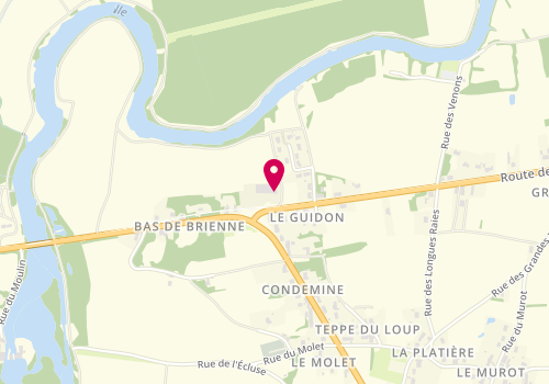 Plan de L'Immobiliere, 21 Route de Louhans, 71290 Cuisery