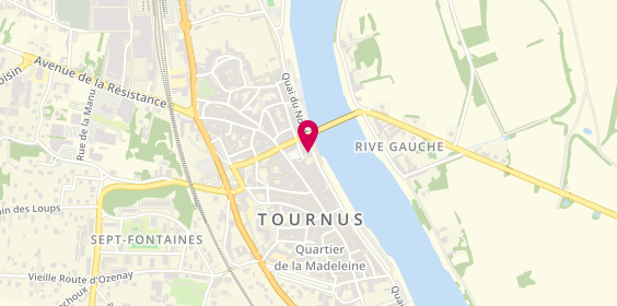 Plan de Citya Ryaux Immobilier, 26 Quai de Verdun, 71700 Tournus