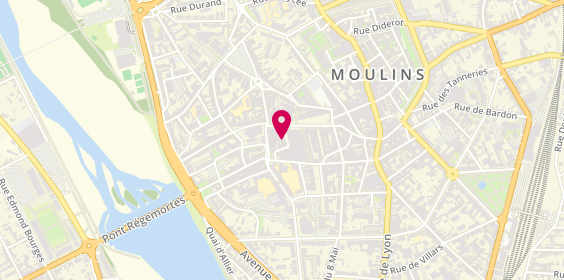 Plan de Moulins Immobilier, 13 Rue Laussedat, 03000 Moulins