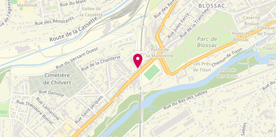 Plan de A Immobilier, 22 avenue de la Libération, 86000 Poitiers