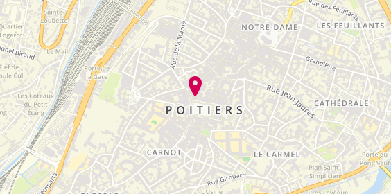 Plan de Citya Sogexfo, 1 place du Maréchal-Leclerc, 86000 Poitiers