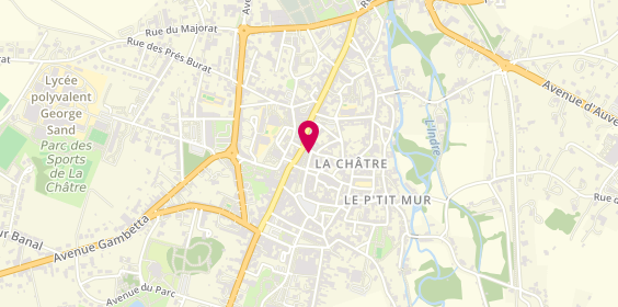 Plan de Human Immobilier, 6 place Laisnel de la Salle, 36400 La Châtre