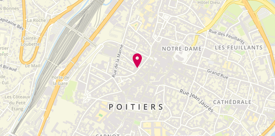 Plan de AMI Poitiers, 20 Rue Édouard-Grimaux, 86000 Poitiers