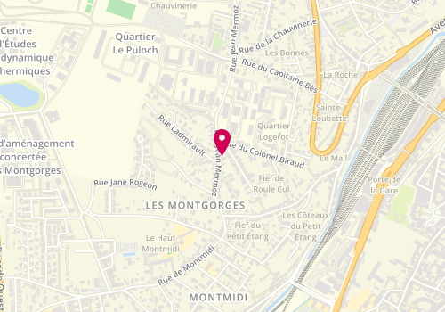 Plan de François LUCON - IAD Immobilier, 183 Rue Jean Mermoz, 86000 Poitiers